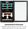 Picture of Klarstein Vinamour 37 Duo wine refrigerator, 2 cooling zones, 112 liters