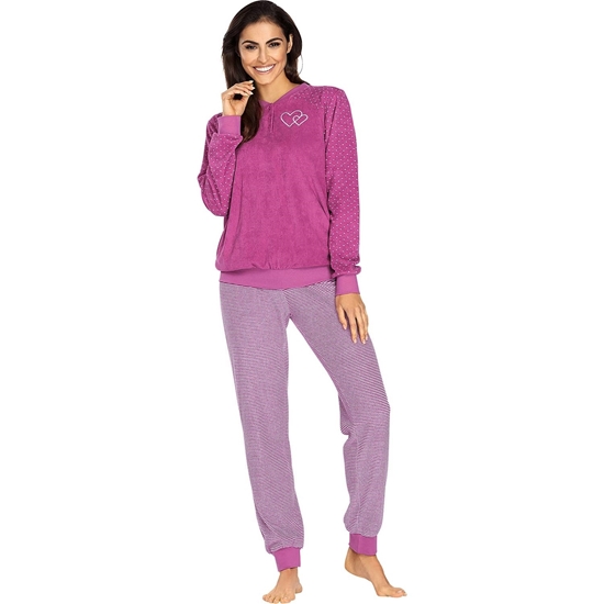 Picture of Comtessa terry women's pajamas, COLOR: pink, Size : 46