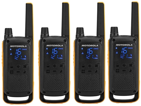 Picture of Motorola Talkabout T82 Extreme Quad Pack Two Way Radio,  (Up to 10 km Range, 500 mW, VOX)