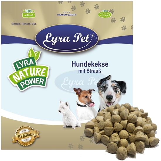 Изображение Lyra Pet 5 kg dog biscuits with an ostrich