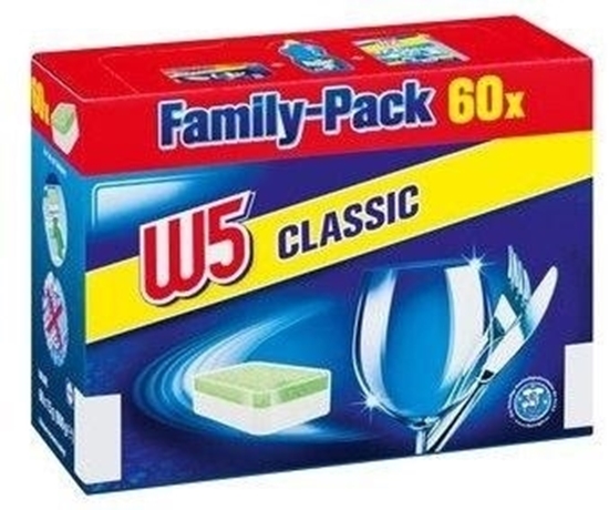 Изображение W5 Classic phosphate-free Dishwasher tab 60 pieces