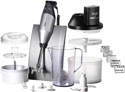 Picture of Bamix Hand Blender MX105082 Box, Silver, 12 x 6 x 35 cm