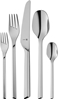 Picture of WMF Kineo Stainless Steel Cutlery Set for 6 People, Cutlery Set 30 Pieces, Monobloc Knife, Cromargan Protect Polished, Scratch-Resistant, Dishwasher Safe