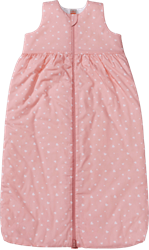 Изображение PUSBLU Children's woven sleeping bag 3 TOG, 130 cm, with organic cotton, Color: Pink, 1 pc