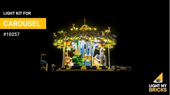 Изображение Light Set For LEGO Creator 10257 Carousel