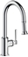 Изображение hansgrohe Axor Montreux kitchen mixer 16581800 stainless steel look, pull-out spray, swivelling