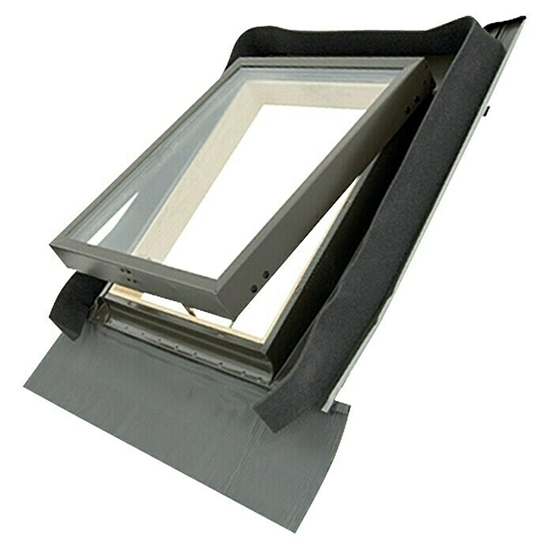 תמונה של FENSTRO צוהר (45 ס"מ x 73 ס"מ) חלון גג עם הבהוב משולב