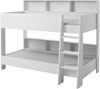 Изображение Relita bunk bed SWAY with 2 beds 90x200 cm, white (incl. base plate and shelves, version chipboard white decor)