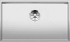 Изображение Blanco Zerox 700-U Durinox stainless steel sink without drain remote control, stainless steel Durinox (521560)