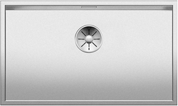 Изображение Blanco Zerox 700-U Durinox stainless steel sink without drain remote control, stainless steel Durinox (521560)