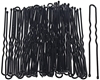 Picture of ofoen 50pcs Long Hair Pins Black