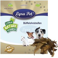 Изображение Lyra Pet  4 kg Buffalo Ear Strips