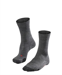 Изображение Falke Trekking Socks TK5 New Wool Men's, Color: Grau (Asphalt Melange 3180), Size: 46-48