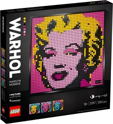 Изображение LEGO Art - Andy Warhol's Marilyn Monroe (31197)