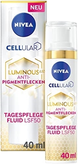Изображение NIVEA Day Cream Fluid Cellular Luminous Anti-Pigment Spots SPF 50, 40 ml