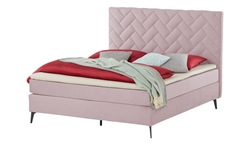 Picture of SKAGEN BEDS Box spring bed Weave, color / decor pink, Lying surface (W x L) 160x200 cm