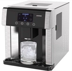 Изображение Syntrox Germany 2 in 1, Ice cube machine Turku with ice water function and LCD Digital