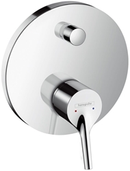 Picture of hansgrohe Talis S bath mixer 72405000 concealed single-lever bath mixer, chrome