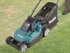 Picture of Makita DLM382Z Cordless Lawnmower, 38 cm Cutting Width, 2 x 18 V Batteries, 40 Litre Collection Bag