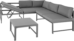 Picture of TecTake 403902 Aluminium Seating Set for Garden, Balcony and Patio