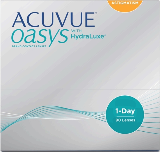 Изображение Johnson & Johnson Acuvue Oasys for Astigmatism -with Hydraluxe, Pack of 90