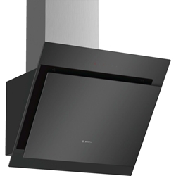 Изображение Bosch DWK67CM60, series | 4, wall hood, 60 cm, clear glass printed black