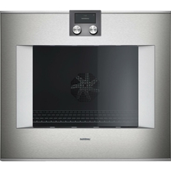 Picture of Gaggenau bo480112, 400 series, built-in oven, 76 x 67 cm, door hinge: right, stainless steel behind glass