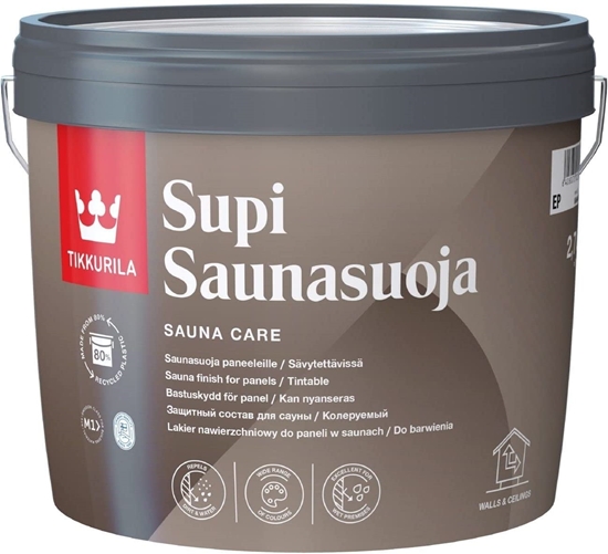 תמונה של SaunaUoja 2.7L להגנה על סאונה TIKKURILA Supi 