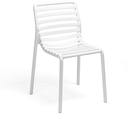 Picture of NARDI DOGA  dining garden chair, white