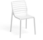 Picture of NARDI DOGA  dining garden chair, white
