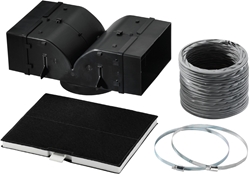 Picture of Siemens LZ53850 starter set for recirculation mode cooker hood accessories
