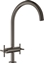 Picture of Grohe Atrio sink 2-handle fitting 30362AL0 brushed hard graphite, with C-spout with mousseur