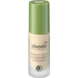 Picture of alverde NATURAL COSMETICS Make-up Perfect Cover Foundation 05 Porcelain, 20 ml