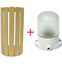 Picture of LINDNER INDIAN SAUNA LIGHT AND SAUNA LAMPSHADE OVAL SV