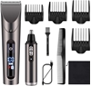 Picture of Hatteker Men's Professional Precision Trimmer for Short and Long Hair, Nose Hair, Beard, Waterproof