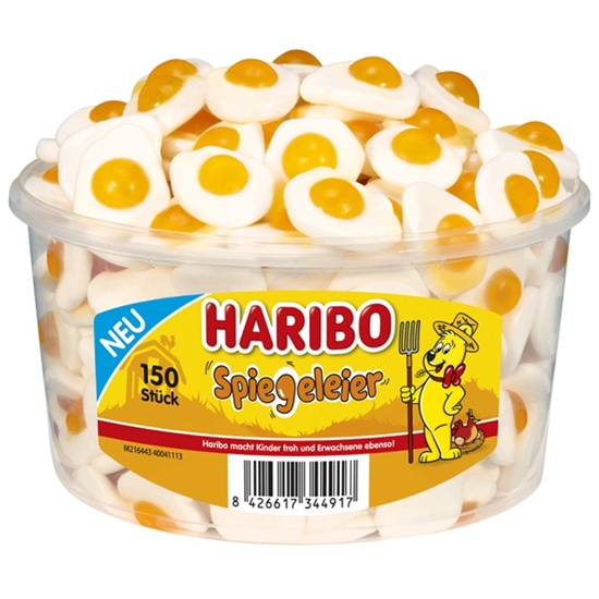 Picture of HARIBO FRIED EGRY Fruit Gums 150 pcs.
