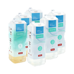 Picture of Miele Set 6 UltraPhase Sensitive 1 and 2 Sensitive six-month supply of Miele detergent