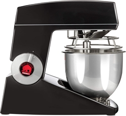 Picture of Teddy Varimixer Food Processor with 5 L Mixing Bowl Made of Stainless Steel (500 W), Black