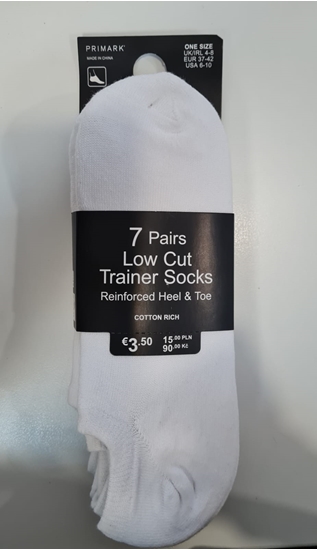 Picture of WOMEN Trainer Socks Set of 7 SIZE 37/42
