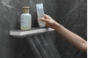 Изображение hansgrohe Rainfinity shoulder shower 26243700 1jet, with shower tray, matt white