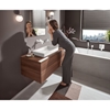 Изображение hansgrohe Vivenis trim set 75050700 concealed basin mixer, for wall mounting, with spout 19.5 cm, matt white