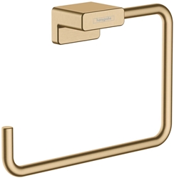 Picture of hansgrohe AddStoris towel ring 41754140 wall mounting, metal, brushed bronze