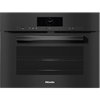Picture of Miele H 7840 BM Built-in oven with microwave function, with automatic programs and food thermometer, obsidian black
