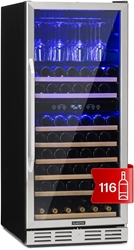 Изображение Klarstein Vinovilla Grande 116 Built-in Duo large capacity wine refrigerator