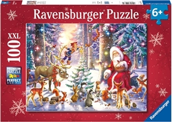 תמונה של פאזל לילדים - 12937 חג המולד ביער Ravensburger 