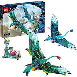 Picture of LEGO 75572 Avatar Jake and Neytiri's First Flight on a Banshee Construction Toy