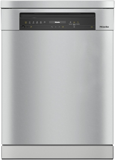 Picture of Miele G 7423 SC AutoDos standing dishwasher 60 cm stainless steel/cleansteel