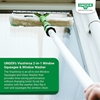 Изображение Unger VP450 VisaVersa window wiper with soft rubber, green/white, 45 cm size