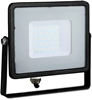Picture of V-TAC Waterproof Outdoor Floodlight LED White Casing IP65 [Energy Class A ], 30W, Color Name: 4000k - day white