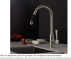 Picture of Dornbracht Single Lever Mixer Tap with Shower Down Function Sync  240 mm Platinum Matte 33870895 06